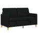 Sofa cu Spațiu de Depozitare Negru 152 x 78 x 87 cm Poliester - WALTI WALTI