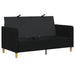 Sofa cu Spațiu de Depozitare Negru 152 x 78 x 87 cm Poliester - WALTI WALTI