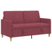 Sofa cu Spațiu de Depozitare Roșu Vin 152 x 78 x 87 cm - WALTI WALTI