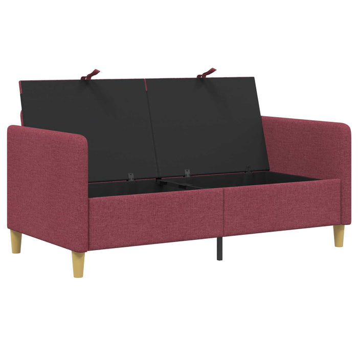 Sofa cu Spațiu de Depozitare Roșu Vin 152 x 78 x 87 cm - WALTI WALTI