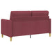 Sofa cu Spațiu de Depozitare Roșu Vin 152 x 78 x 87 cm - WALTI WALTI