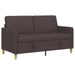 Sofa cu Spațiu de Depozitare Maro închis 152 x 78 x 87 cm - WALTI WALTI