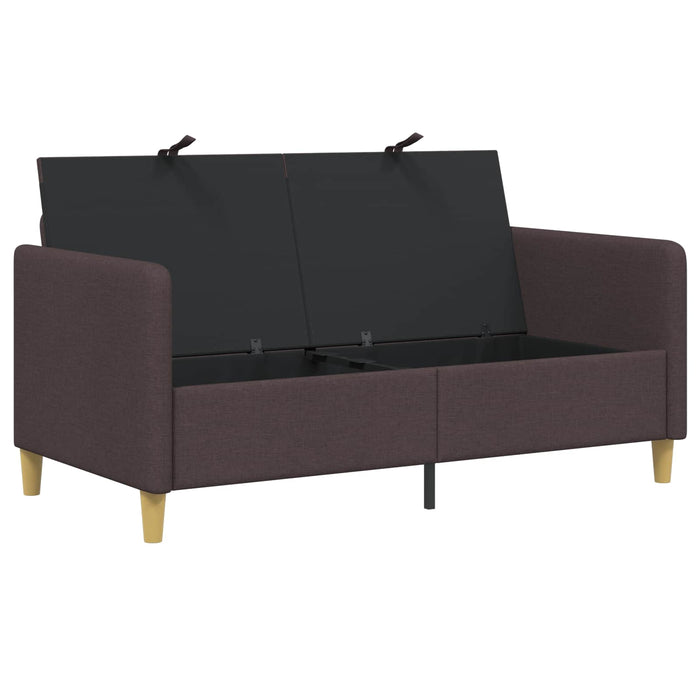 Sofa cu Spațiu de Depozitare Maro închis 152 x 78 x 87 cm - WALTI WALTI