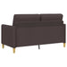 Sofa cu Spațiu de Depozitare Maro închis 152 x 78 x 87 cm - WALTI WALTI