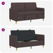 Sofa cu Spațiu de Depozitare Maro închis 152 x 78 x 87 cm - WALTI WALTI