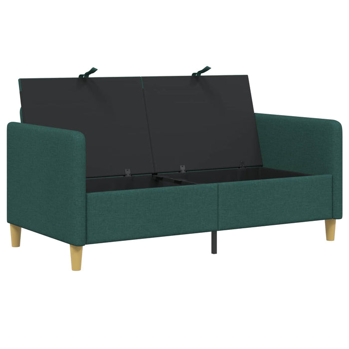 Sofa cu Spațiu de Depozitare Verde închis 152 x 78 x 87 cm - WALTI WALTI