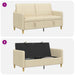 Sofa cu Spațiu de Depozitare Crem 152 x 78 x 87 cm Poliester - WALTI WALTI