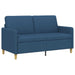 Sofa cu Spațiu de Depozitare albastru 152 x 78 x 87 cm - WALTI WALTI