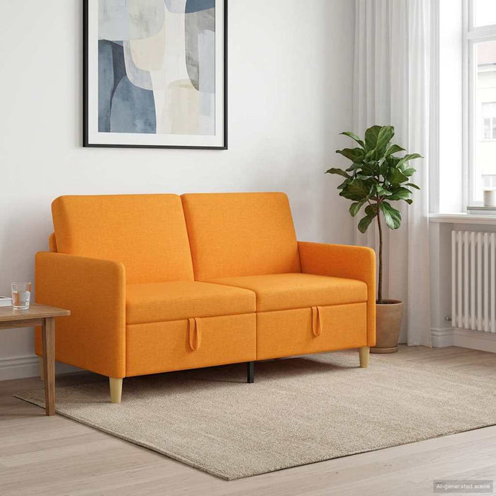 Sofa cu Spațiu de Depozitare Galben Întunecat 152 x 78 x 87 cm - WALTI WALTI