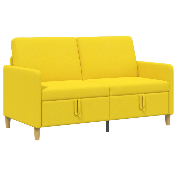 Sofa cu Spațiu de Depozitare Galben Deschis 152 x 78 x 87 cm - WALTI WALTI