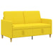 Sofa cu Spațiu de Depozitare Galben Deschis 152 x 78 x 87 cm - WALTI WALTI