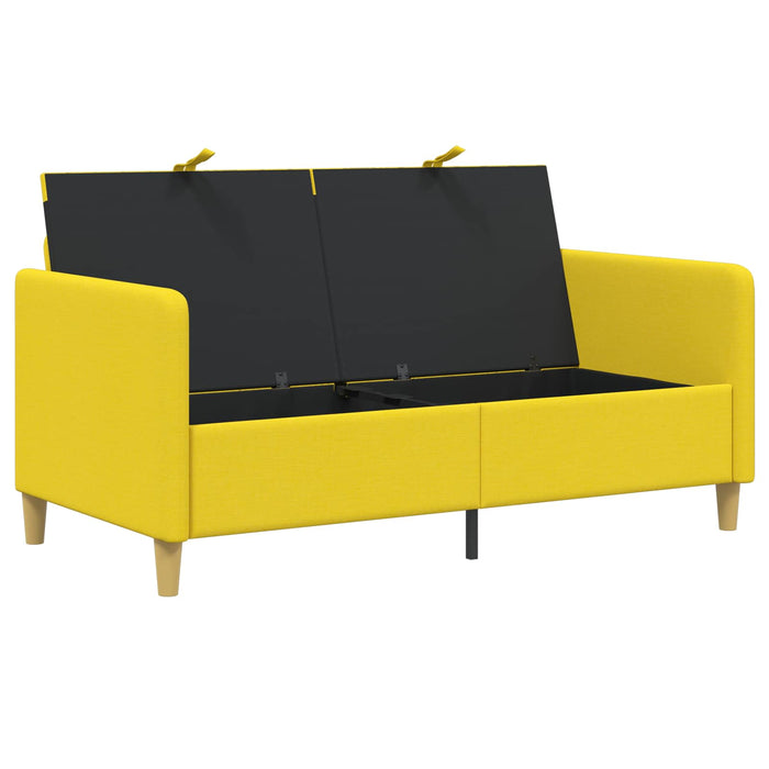 Sofa cu Spațiu de Depozitare Galben Deschis 152 x 78 x 87 cm - WALTI WALTI