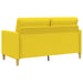 Sofa cu Spațiu de Depozitare Galben Deschis 152 x 78 x 87 cm - WALTI WALTI