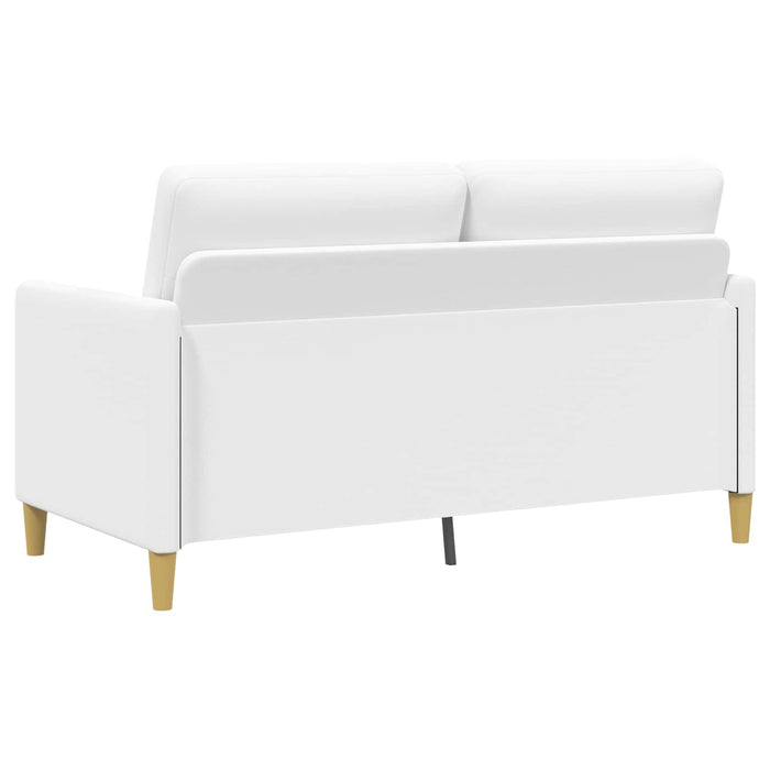 Sofa cu Spațiu de Depozitare Alb 152 x 78 x 87 cm Poliester - WALTI WALTI