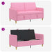 Sofa cu Spațiu de Depozitare Roz 152 x 78 x 87 cm Poliester - WALTI WALTI