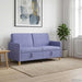 Sofa cu Spațiu de Depozitare Albastru Jeans 152 x 78 x 87 cm - WALTI WALTI