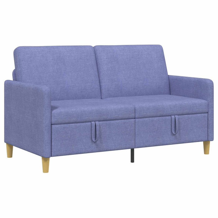 Sofa cu Spațiu de Depozitare Albastru Jeans 152 x 78 x 87 cm - WALTI WALTI