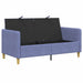Sofa cu Spațiu de Depozitare Albastru Jeans 152 x 78 x 87 cm - WALTI WALTI