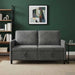 Sofa cu Spațiu de Depozitare Gri închis 152 x 78 x 87 cm - WALTI WALTI