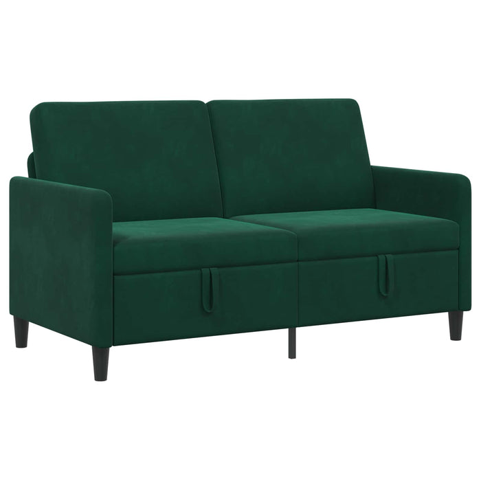 Sofa cu Spațiu de Depozitare Verde închis 152 x 78 x 87 cm - WALTI WALTI