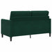 Sofa cu Spațiu de Depozitare Verde închis 152 x 78 x 87 cm - WALTI WALTI