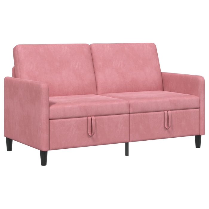 Sofa cu Spațiu de Depozitare Roz 152 x 78 x 87 cm Poliester - WALTI WALTI