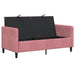 Sofa cu Spațiu de Depozitare Roz 152 x 78 x 87 cm Poliester - WALTI WALTI