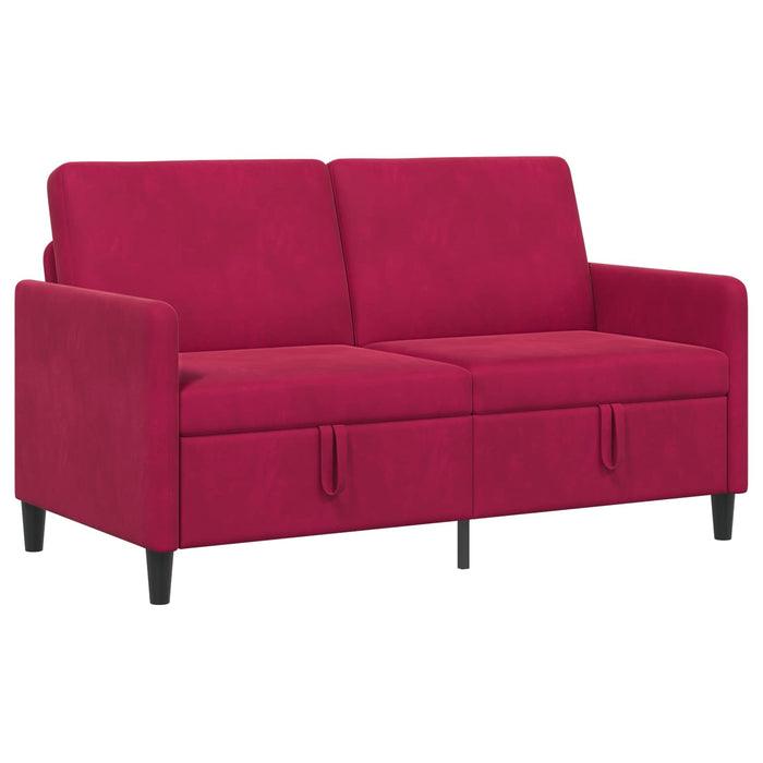 Sofa cu Spațiu de Depozitare Roșu Vin 152 x 78 x 87 cm - WALTI WALTI