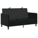 Sofa cu Spațiu de Depozitare Negru 152 x 78 x 87 cm Poliester - WALTI WALTI