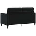 Sofa cu Spațiu de Depozitare Negru 152 x 78 x 87 cm Poliester - WALTI WALTI
