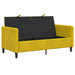 Sofa cu Spațiu de Depozitare Galben 152 x 78 x 87 cm Poliester - WALTI WALTI