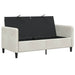 Sofa cu Spațiu de Depozitare Crem 152 x 78 x 87 cm Poliester - WALTI WALTI