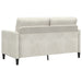 Sofa cu Spațiu de Depozitare Crem 152 x 78 x 87 cm Poliester - WALTI WALTI