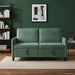 Sofa cu Spațiu de Depozitare Verde Mării 152 x 78 x 87 cm - WALTI WALTI