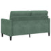 Sofa cu Spațiu de Depozitare Verde Mării 152 x 78 x 87 cm - WALTI WALTI