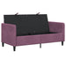 Sofa cu Spațiu de Depozitare Violet 152 x 78 x 87 cm Poliester - WALTI WALTI