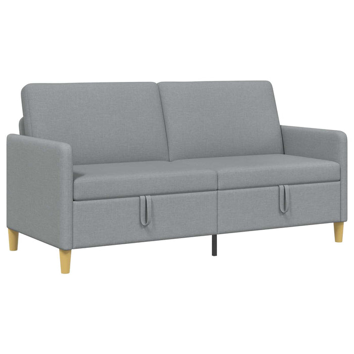 Sofa cu Spațiu de Depozitare Gri deschis 172 x 78 x 87 cm - WALTI WALTI
