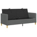 Sofa cu Spațiu de Depozitare Gri închis 172 x 78 x 87 cm - WALTI WALTI