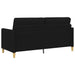 Sofa cu Spațiu de Depozitare Negru 172 x 78 x 87 cm Poliester - WALTI WALTI