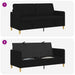 Sofa cu Spațiu de Depozitare Negru 172 x 78 x 87 cm Poliester - WALTI WALTI