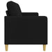 Sofa cu Spațiu de Depozitare Negru 172 x 78 x 87 cm Poliester - WALTI WALTI