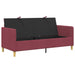 Sofa cu Spațiu de Depozitare Roșu Vin 172 x 78 x 87 cm - WALTI WALTI