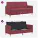 Sofa cu Spațiu de Depozitare Roșu Vin 172 x 78 x 87 cm - WALTI WALTI