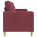 Sofa cu Spațiu de Depozitare Roșu Vin 172 x 78 x 87 cm - WALTI WALTI