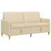 Sofa cu Spațiu de Depozitare Crem 172 x 78 x 87 cm Poliester - WALTI WALTI