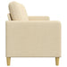 Sofa cu Spațiu de Depozitare Crem 172 x 78 x 87 cm Poliester - WALTI WALTI