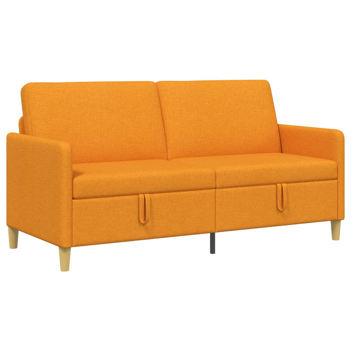 Sofa cu Spațiu de Depozitare Galben Întunecat 172 x 78 x 87 cm WALTI