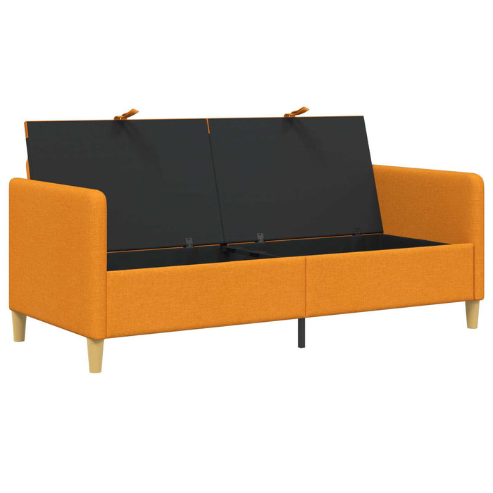 Sofa cu Spațiu de Depozitare Galben Întunecat 172 x 78 x 87 cm WALTI