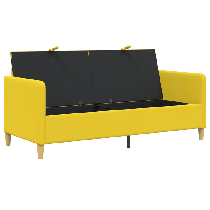 Sofa cu Spațiu de Depozitare Galben Deschis 172 x 78 x 87 cm - WALTI WALTI