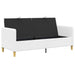 Sofa cu Spațiu de Depozitare Alb 172 x 78 x 87 cm Poliester - WALTI WALTI